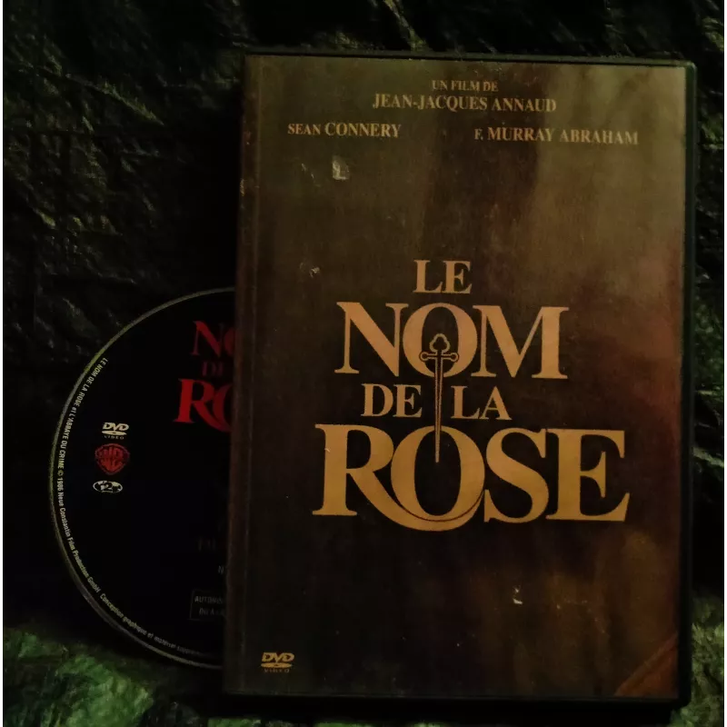 Le nom de la rose - Jean-Jacques Annaud - Sean Connery - Christian Slater  Film DVD 1986