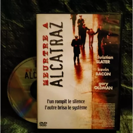 Meurtre à Alcatraz - Marc Rocco - Christian Slater - Kevin Bacon - Gary Oldman  Film DVD 1995