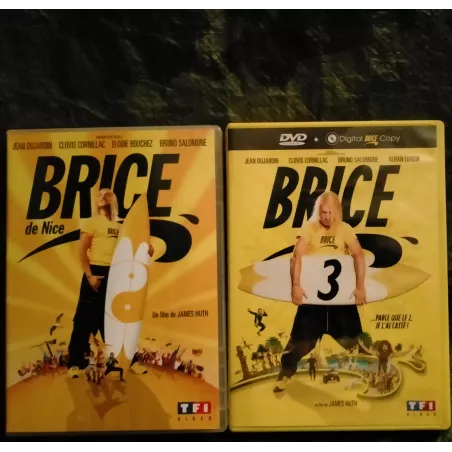 Brice de Nice Pack 2 Films 3 DVD Jean Dujardin