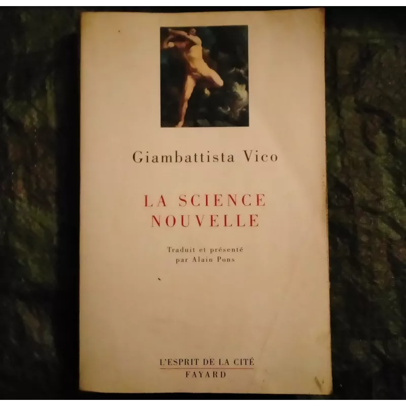 Livre La science nouvelle - Giambattista Vico