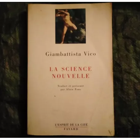 Livre La science nouvelle - Giambattista Vico
