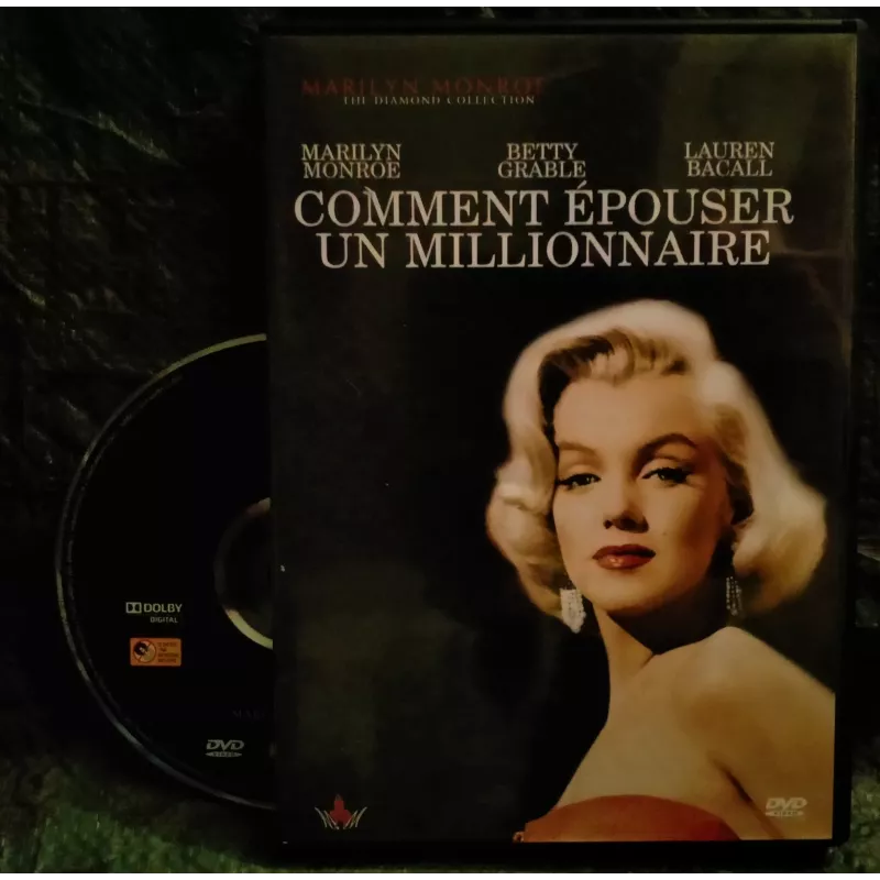 DVD Comment épouser un millionnaire - Negulesco Monroe Bacall Film 1953