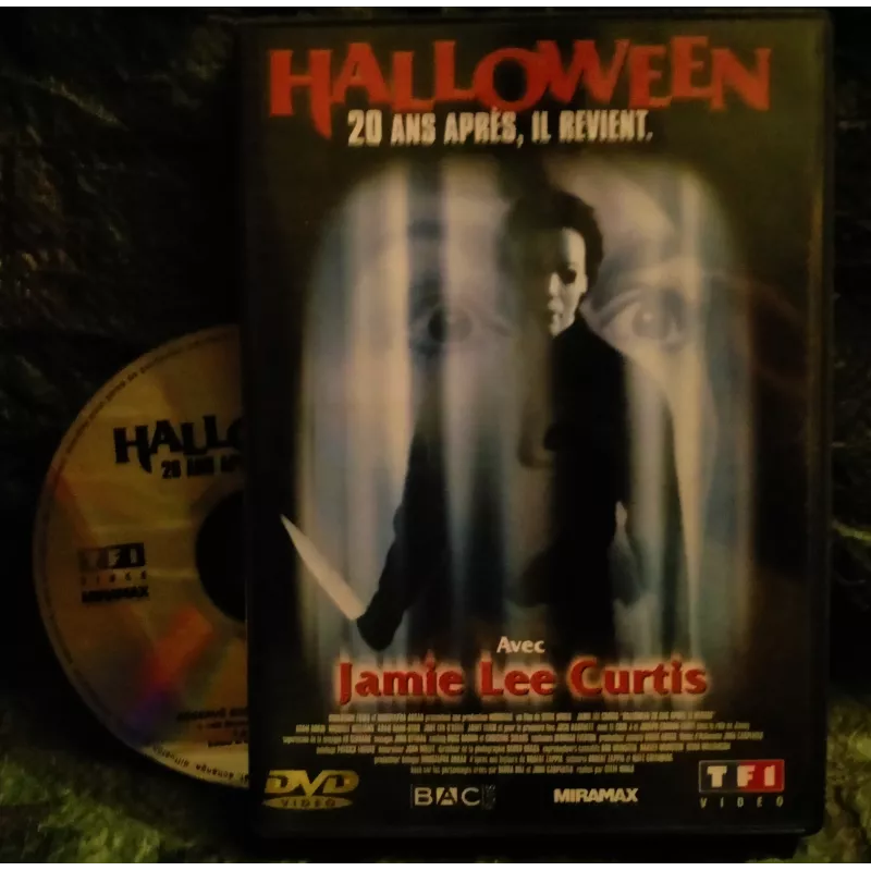 Halloween 20 ans après - Miner Jamie Lee Curtis Film DVD VF 1998