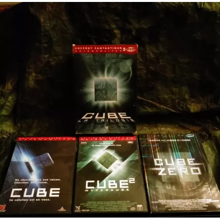 Cube Coffret Trilogie 3 Films DVD Vincenzo Natali