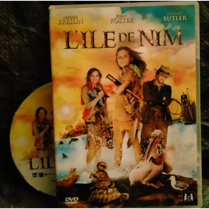 L'île de Nim - Jodie Foster Gerard Butler Film DVD VF 2008