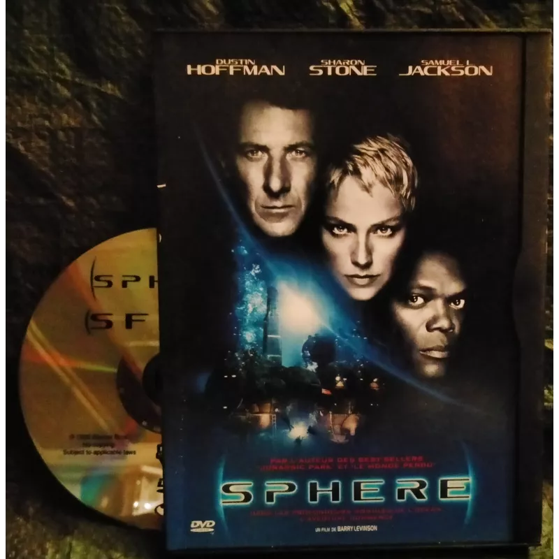 DVD Sphère - Levinson Hoffman Sharon Stone L. Jackson Film DVD 1998