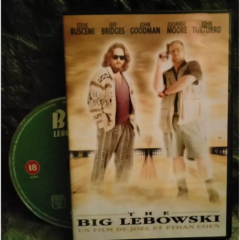 The big Lebowski - Joel et Ethan Coen - Jeff Bridges - John Goodman - Julianne Moore  Film DVD 1998