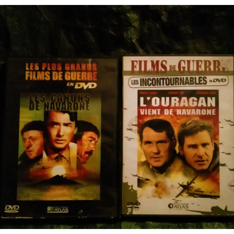 Navarone Pack 2 Films DVD Peck - Niven - Quinn - Ford