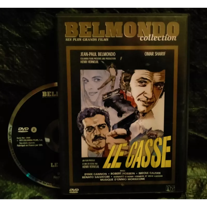 Le Casse - Henri Verneuil - Jean-Paul Belmondo - Omar Sharif - Robert Hossein Film DVD 1971