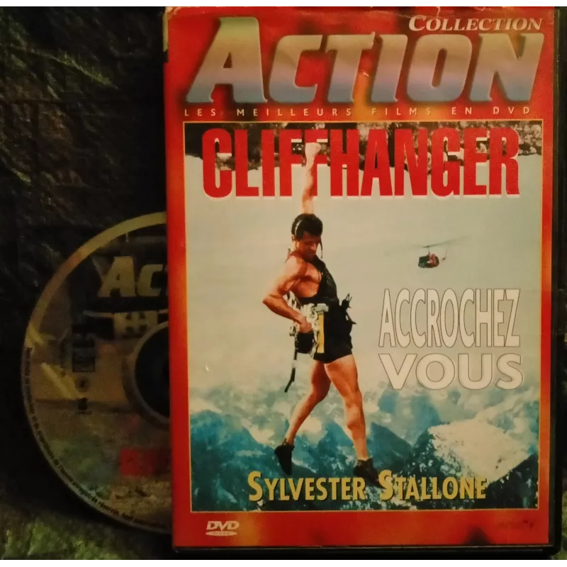 DVD Cliffhanger Traque au sommet - Harlin Stallone Film 1993