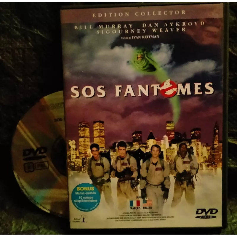 DVD SOS Fantômes - Reitman Murray Aykroyd Weaver Film 1984