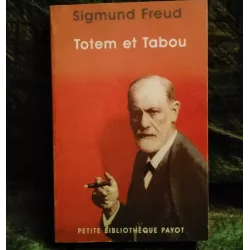 Livre Totem et Tabou - Sigmund Freud