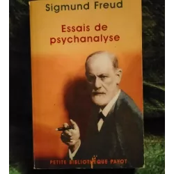 Livre Essais de Psychanalyse - Sigmund Freud