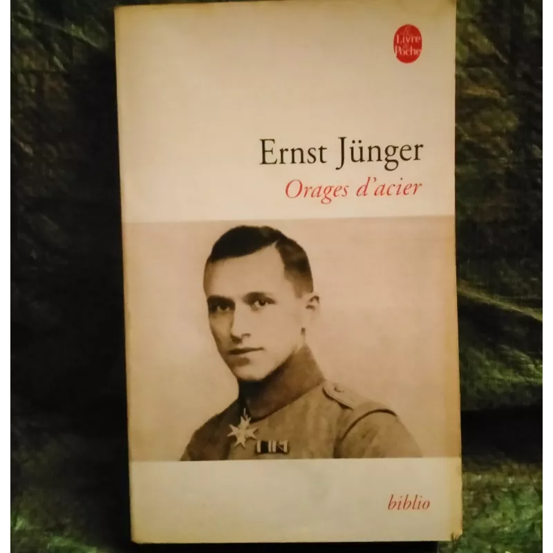 Orages d'acier - Ernst Jünger Livre