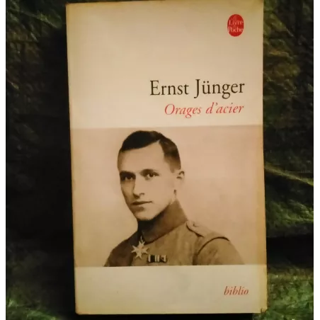 Orages d'acier - Ernst Jünger Livre