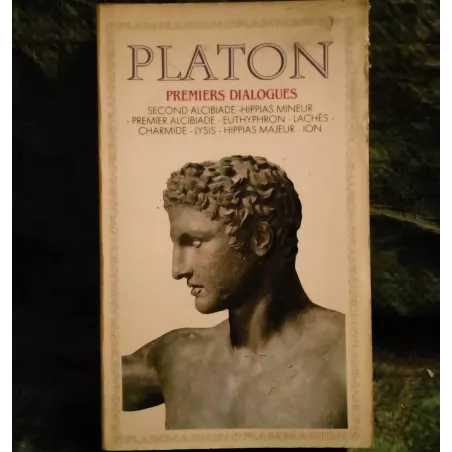 Livre Premiers Dialogues - Platon Flammarion Second Alcibiade Hippias Mineur Eutyphron Lachès