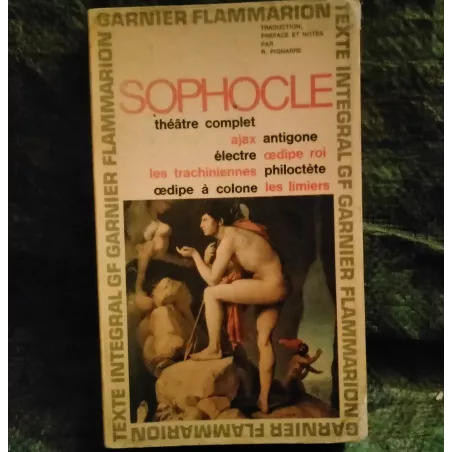 Théâtre complet - Sophocle Livre