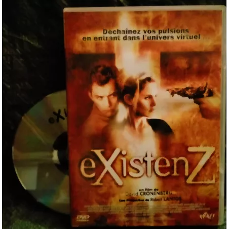 DVD EXistenZ - David Cronenberg Jennifer Jason Leigh Jude LawDafoe Film 1999