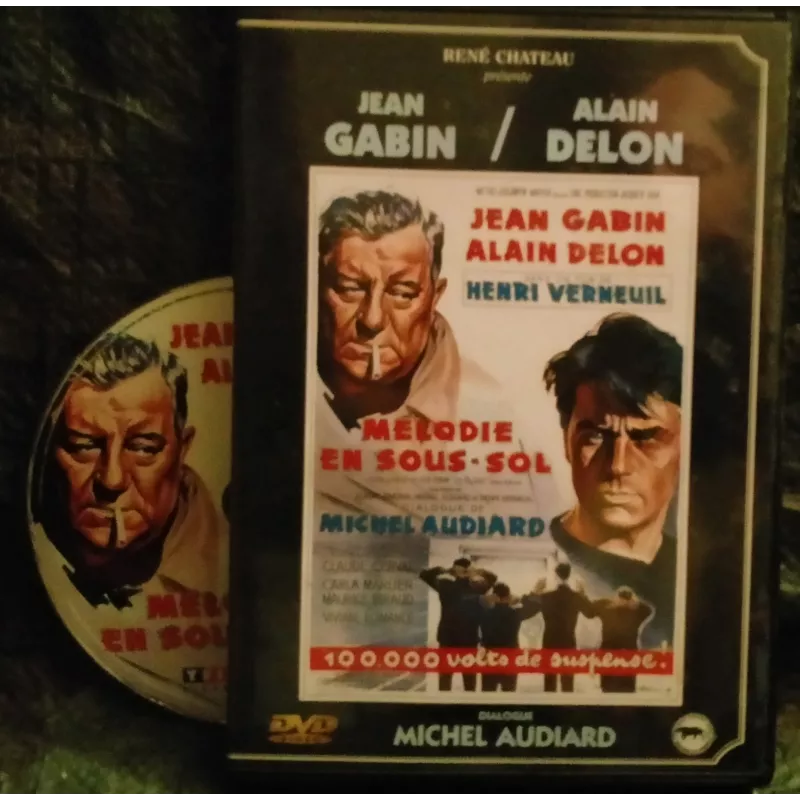 DVD Mélodie en sous-sol - Verneuil Gabin Delon Film 1963