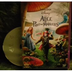 DVD Alice au pays des merveilles - Tim Burton Wasikowska Depp Film 2010 Walt Disney