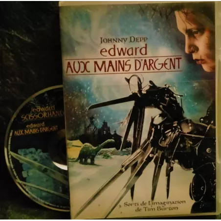 DVD Edward aux mains d'argent - Tim Burton Johnny Depp Winona Ryder Film 1990