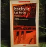 Les Perses - Eschyle Livre