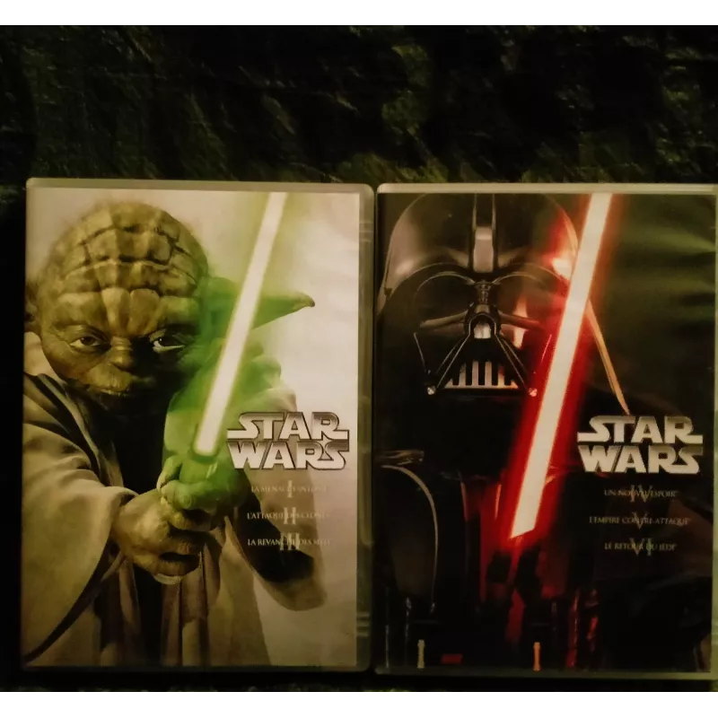 DVD Star Wars Prélogie + Trilogie - Pack 2 Coffrets 6 Films Harrison Ford