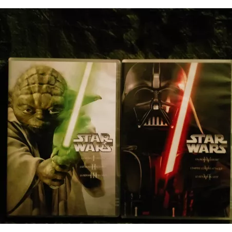 DVD Star Wars Prélogie + Trilogie - Pack 2 Coffrets 6 Films Harrison Ford
