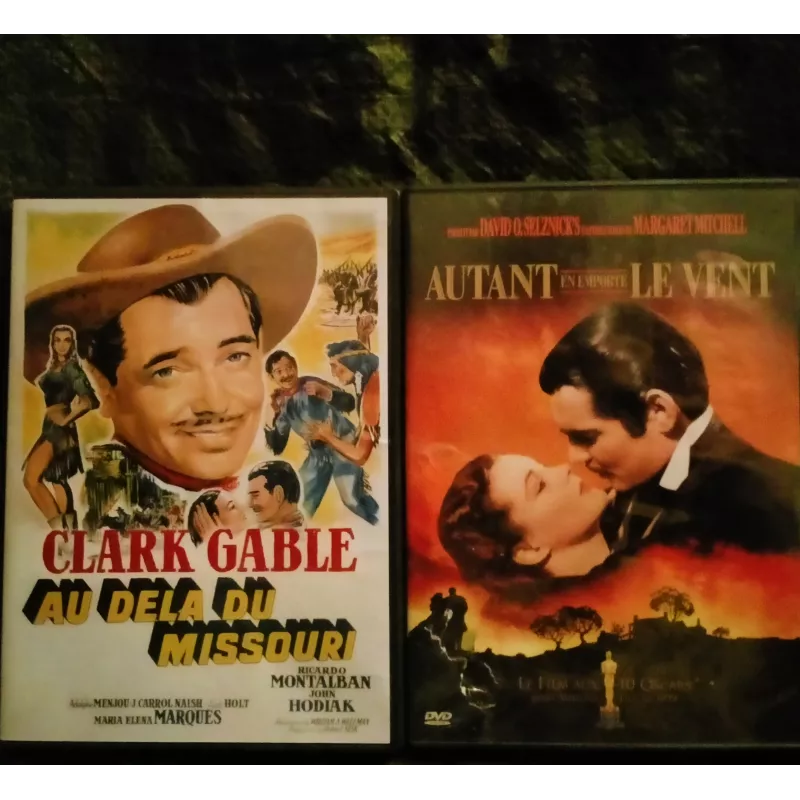 Clark Gable Pack 2 Films DVD