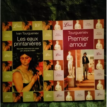 Ivan Tourgueniev Pack 2 Livres