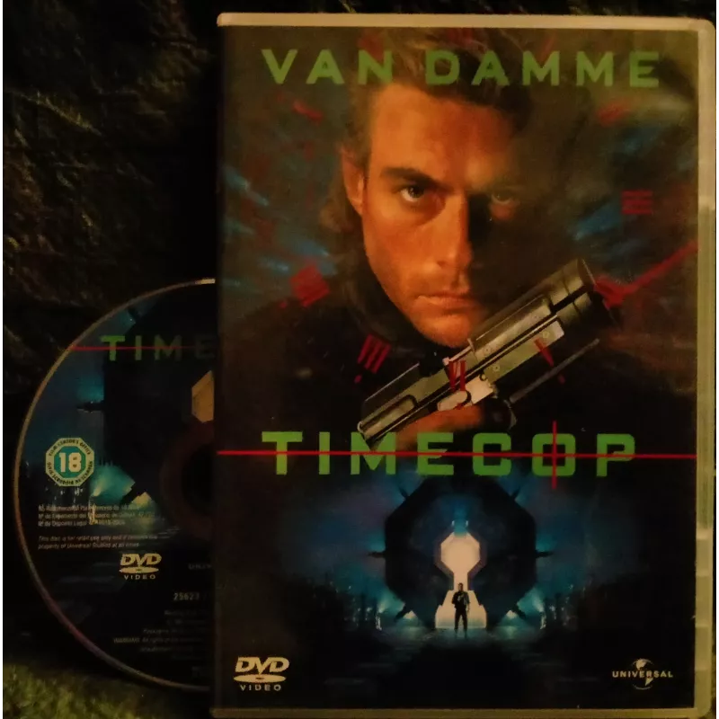 Timecop - Peter Hyams - Jean-Claude Van Damme  Film DVD 1994
