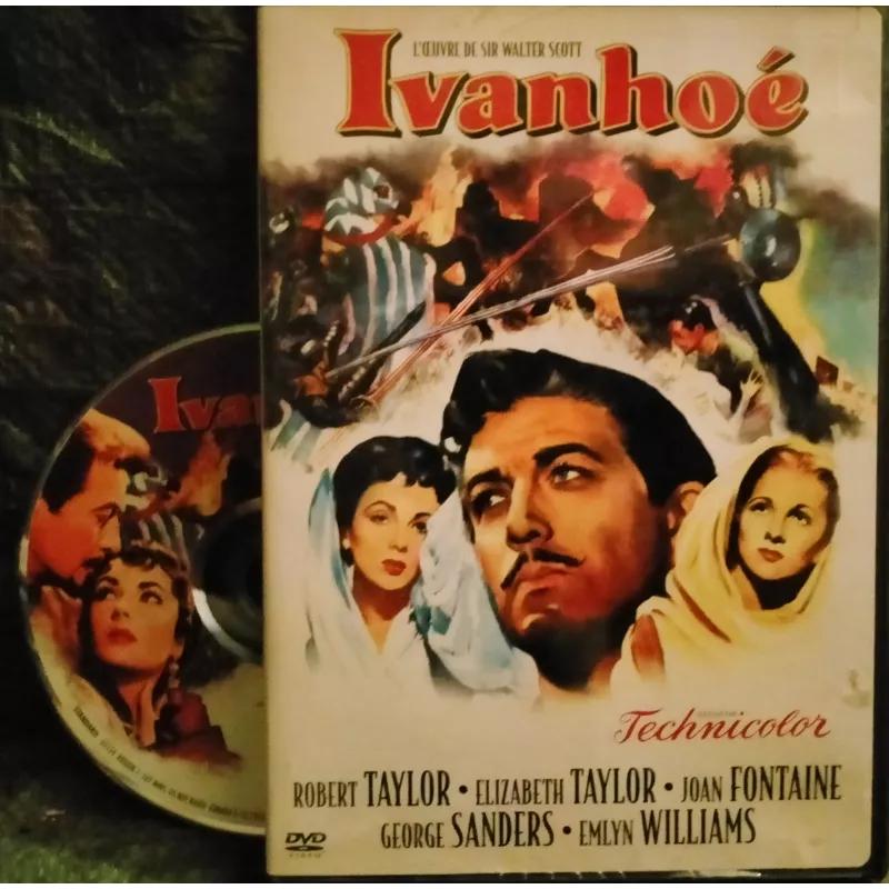DVD Ivanhoé - Thorpe - Robert Taylor Elizabeth Taylor Film 1952