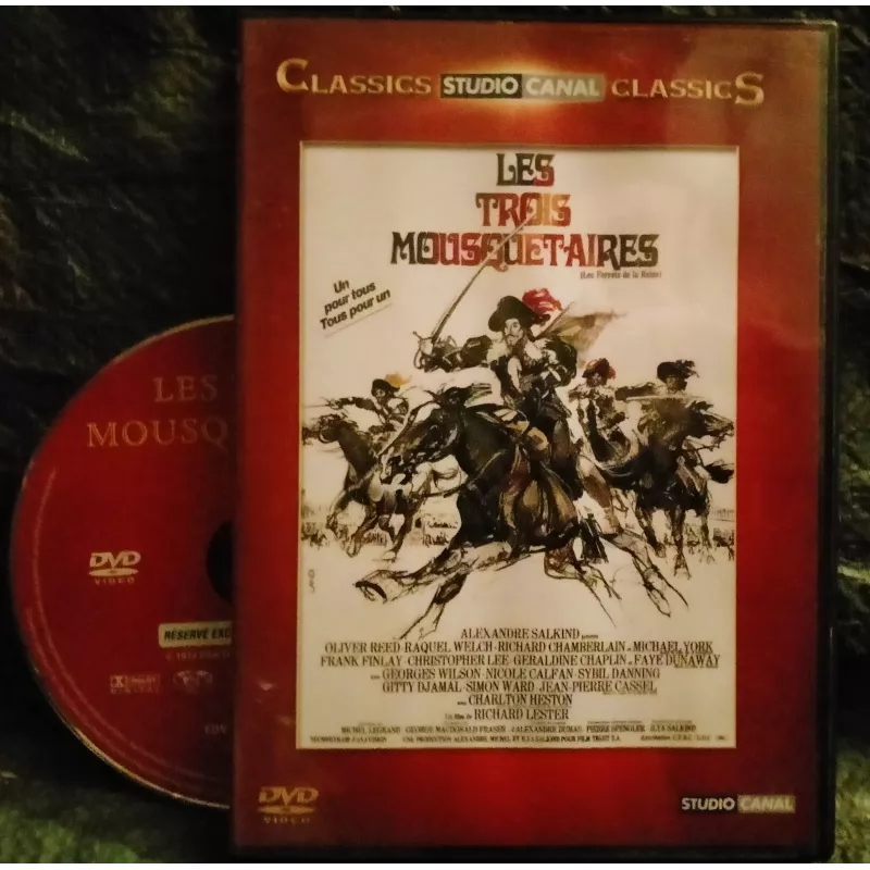 Les trois Mousquetaires - Richard Lester - Oliver Reed - Richard Chamberlain - Michael York  Film DVD 1973