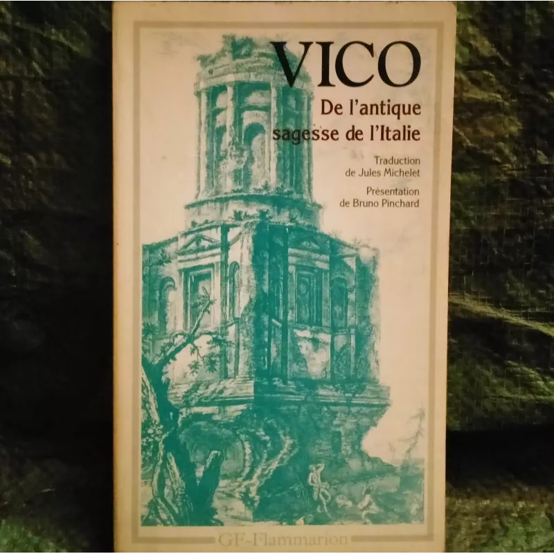 Livre De l'Antique sagesse de l'Italie - Giambattista Vico