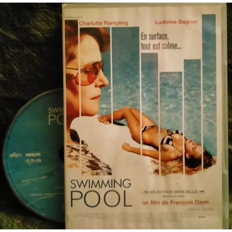Swimming-pool - François Ozon - Charlotte Rampling - Ludivine Sagnier  Film DVD 2003