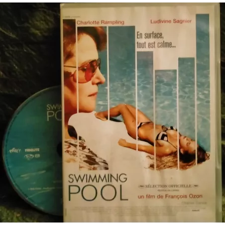 Swimming-pool - François Ozon - Charlotte Rampling - Ludivine Sagnier  Film DVD 2003