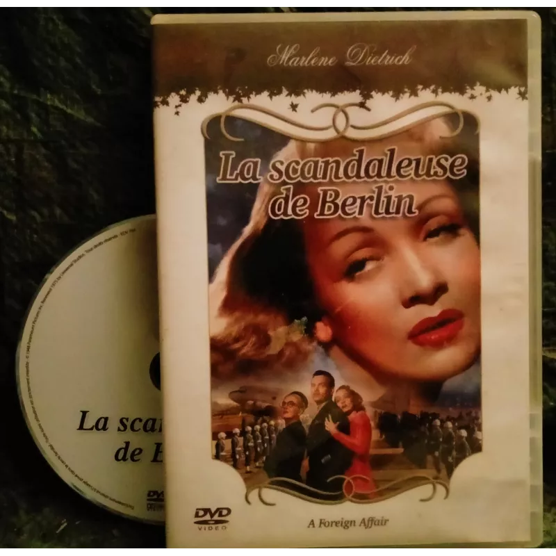 La scandaleuse de Berlin - Billy Wilder - Marlene Dietrich  Film DVD 1948