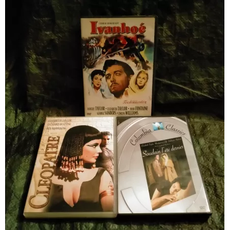 Elizabeth Taylor Pack 3 Films 4 DVD