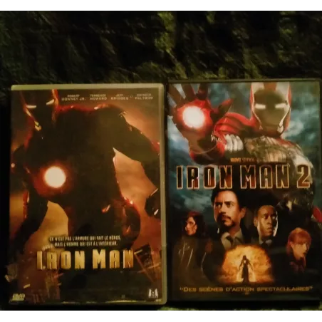 Iron Man Pack 2 Films DVD Jon Favreau - Robert Downey Jr.