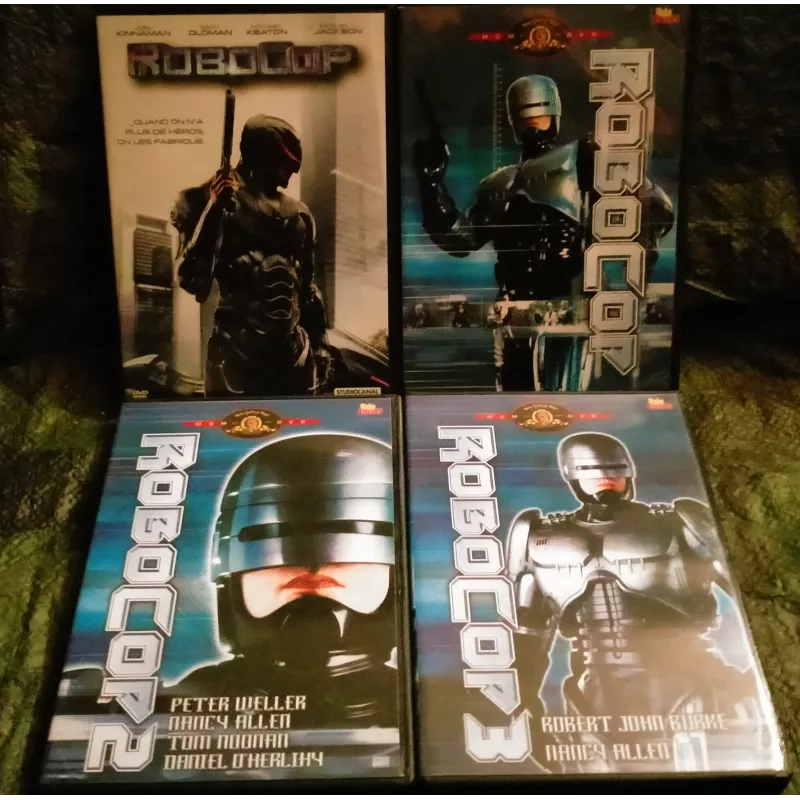 Robocop Pack 4 Films DVD Verhoeven
