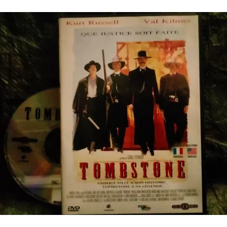 Tombstone - George Pan Cosmatos - Kurt Russell - Val Kilmer Film DVD 1993