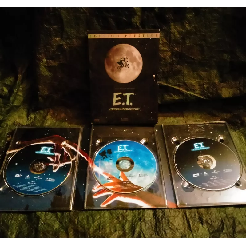 E.T. L'extra-terrestre - Steven Spielberg - Pat Welsh - Drew Barrymore  Film Coffret 3 DVD 1982