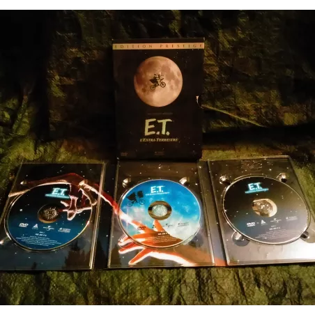 E.T. L'extra-terrestre - Steven Spielberg - Pat Welsh - Drew Barrymore  Film Coffret 3 DVD 1982