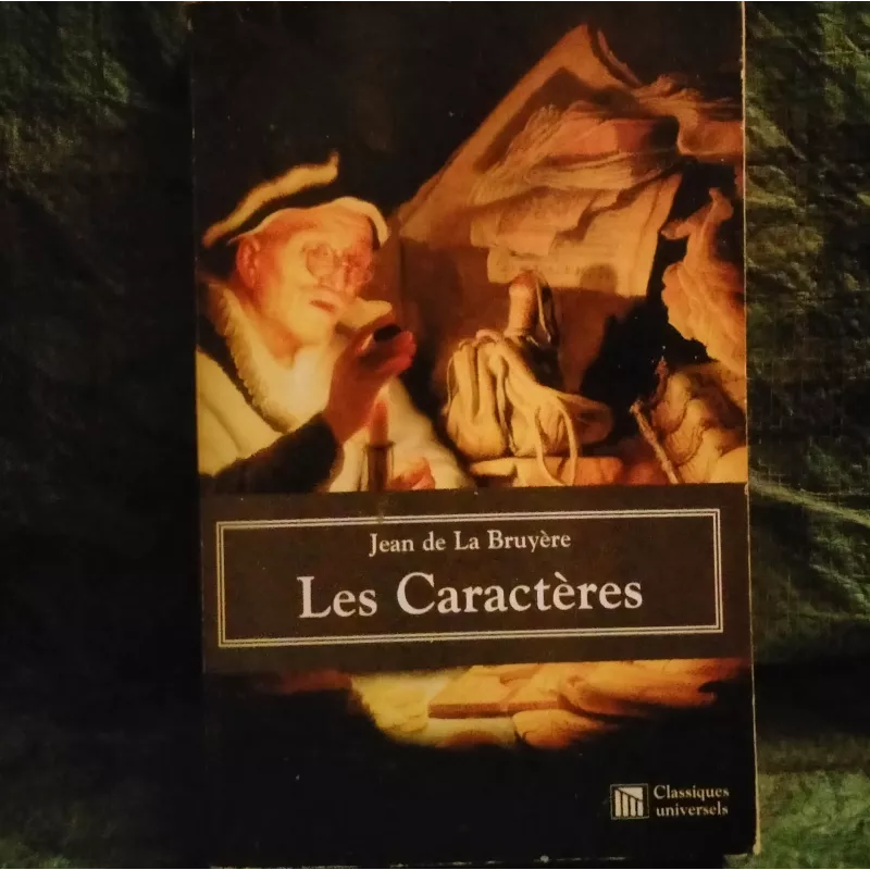 Les Caractères - Jean de La Bruyère Livre