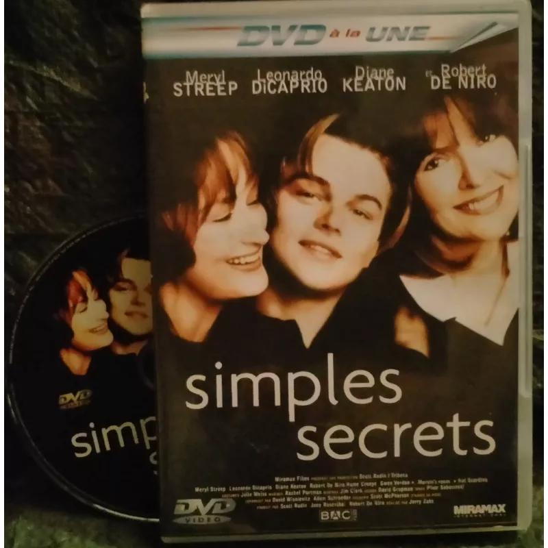 DVD Simples secrets - Zaks DiCaprio Streep Keaton Film 1996