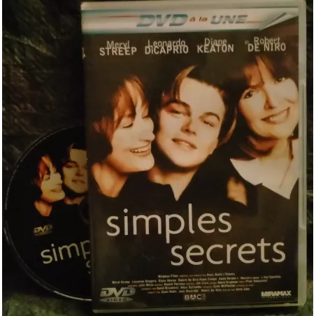 DVD Simples secrets - Zaks DiCaprio Streep Keaton Film 1996