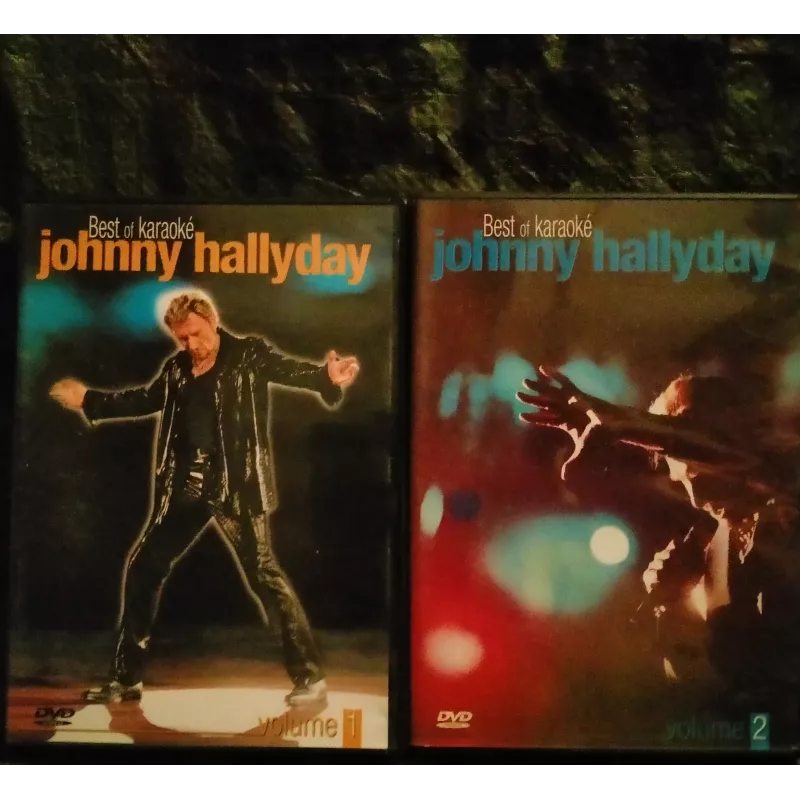 Best of Karaoké Johnny Hallyday Pack 2 DVD Musicaux