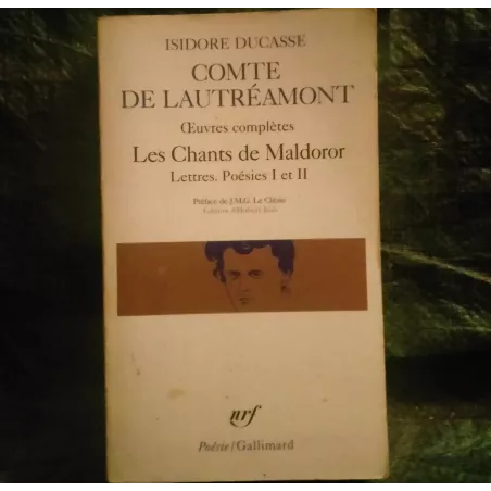 Les chants de Maldoror - Lautréamont Livre