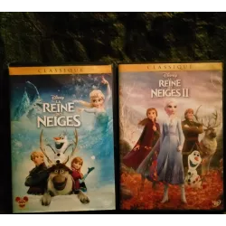 La reine des neiges 1 et 2 - Pack 2 Films DVD