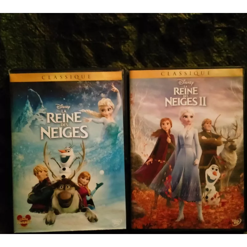 La reine des neiges 1 et 2 - Pack 2 Films DVD